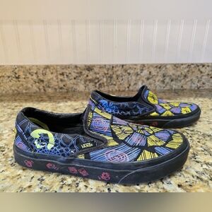 Vans Disney X Nightmare Before Christmas Oogie Boogie slip on sneakers shoes 6.5
